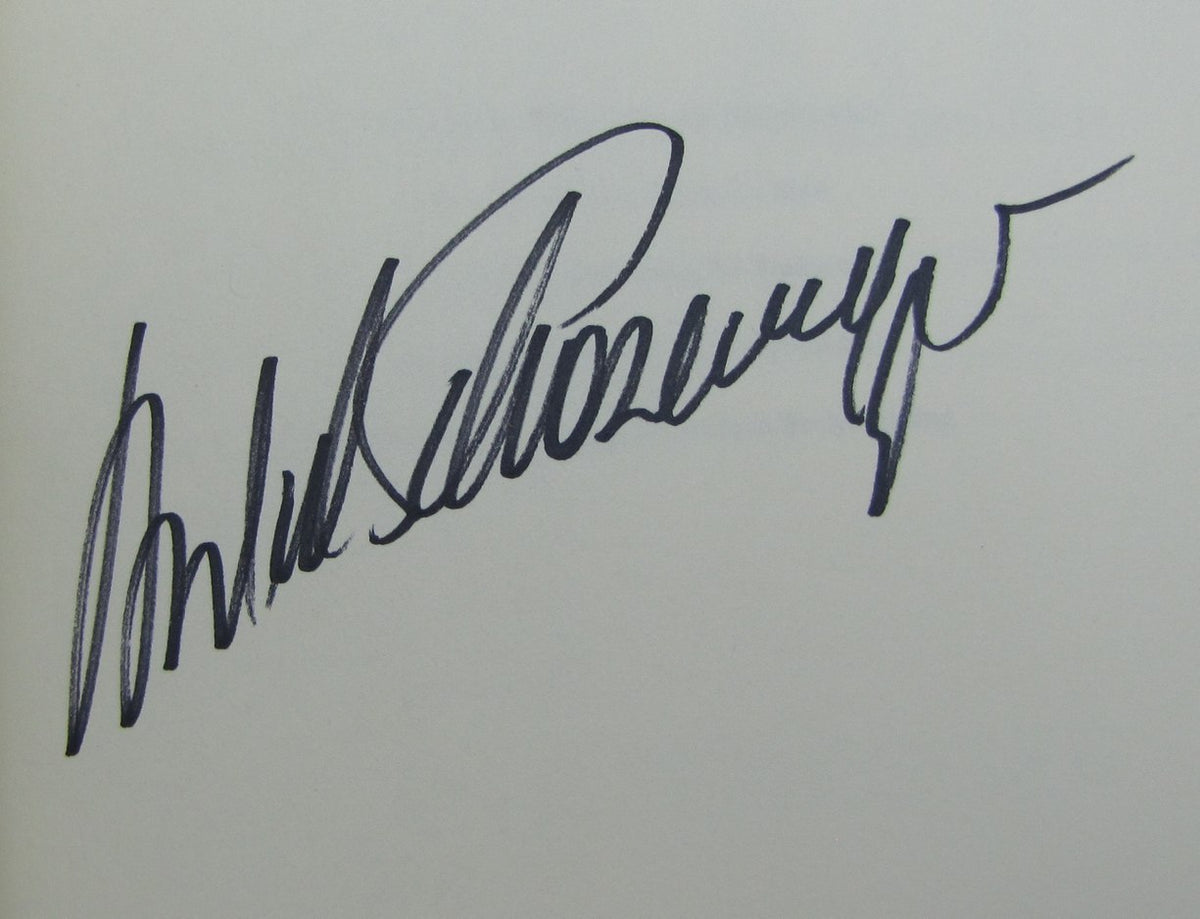 Arnold Schwarzenegger Signed/Autographed Total Recall Book JSA BA213468