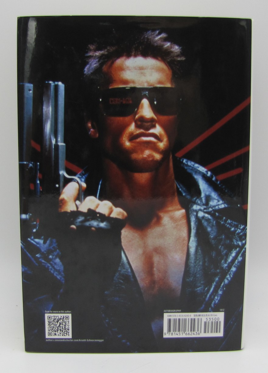 Arnold Schwarzenegger Signed/Autographed Total Recall Book JSA BA213468
