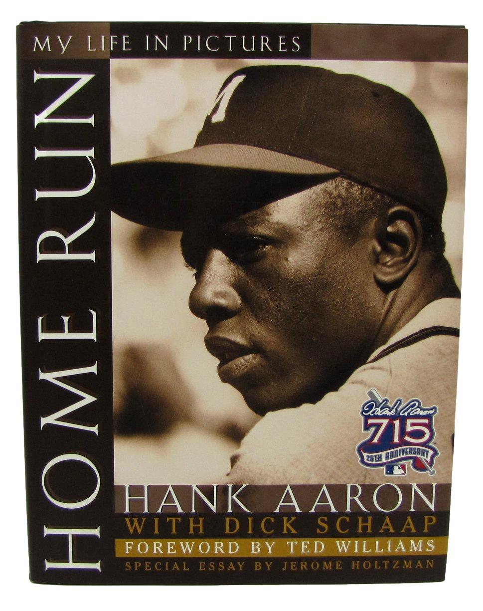 Hank Aaron HOF Signed/Autographed Home Run Book BAS BA213471