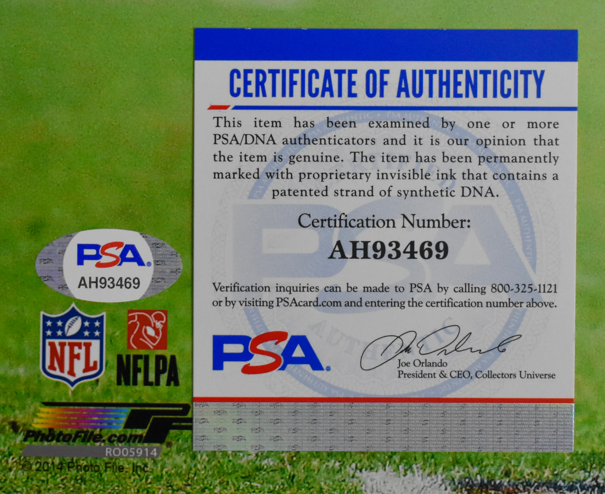 Richard Sherman Signed/Autographed 11x14 Photo Seahawks PSA 213902