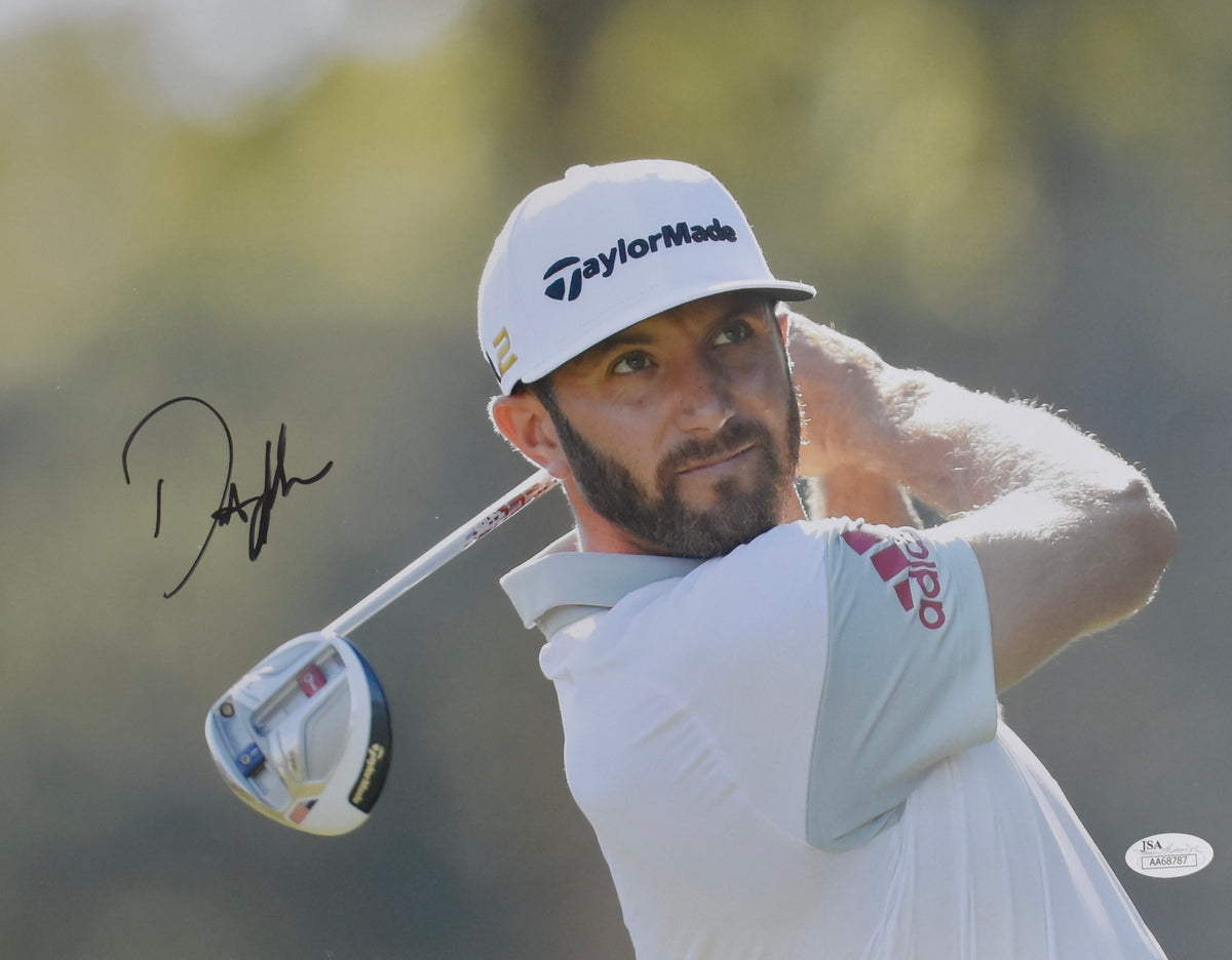 Dustin Johnson Signed/Autographed 11x14 Photo PGA Golf JSA 213905