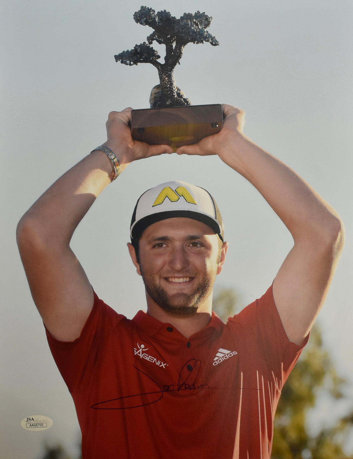 Jon Rahm Signed/Autographed 11x14 Photo PGA Golf JSA 213906