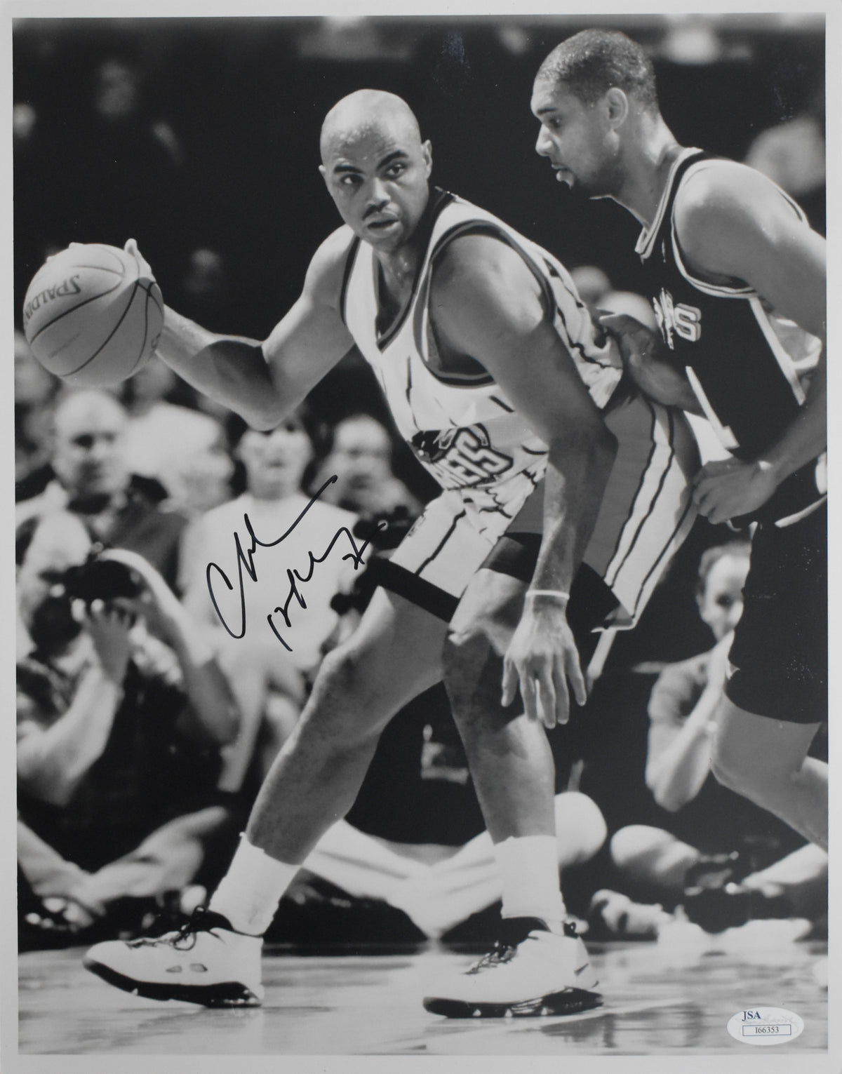 Charles Barkley HOF Signed/Autographed 11x14 Photo Houston Rockets JSA 213907
