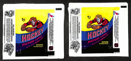 Lot of (143) 1978-1979 Topps NHL Hockey Wax Pack Wrappers 213928