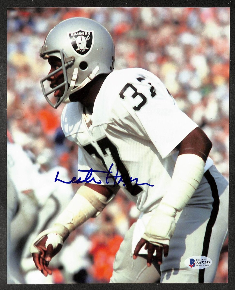 Lester Hayes Signed/Autographed 8x10 Photo Raiders BAS 213954