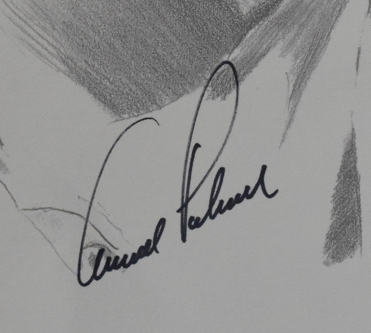 Arnold Palmer Signed/Autographed 10x12 Lithograph Sketch Golf JSA 213911