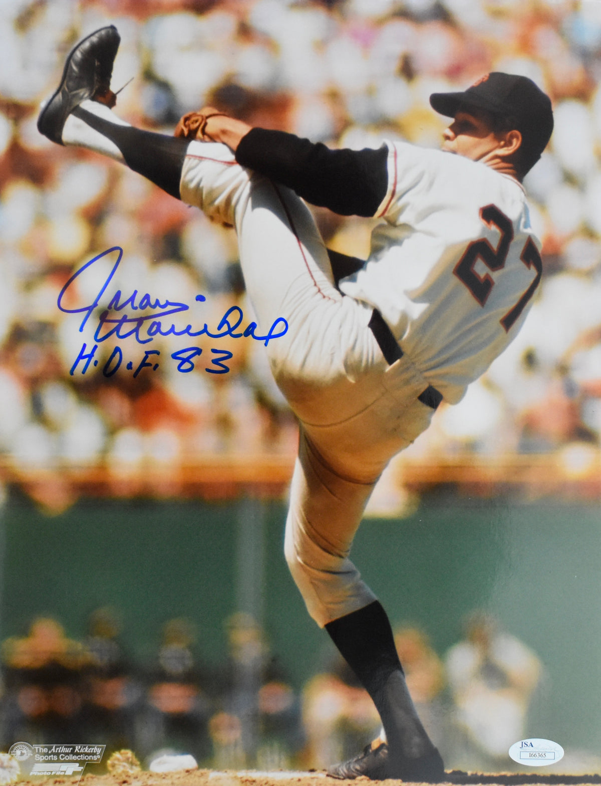 Juan Marichal HOF Signed/Autographed 11x14 Photo Giants JSA 213913
