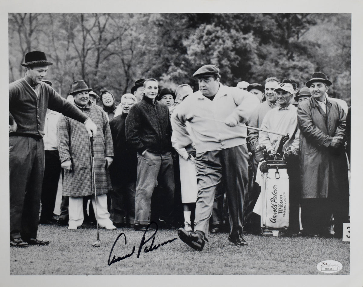 Arnold Palmer Signed/Autographed 11x14 Photo PGA Golf JSA 213919