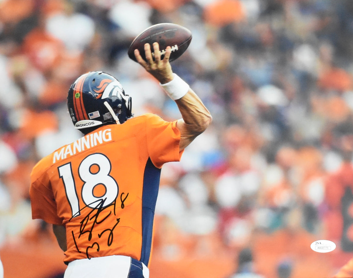 Peyton Manning HOF Signed/Autographed 11x14 Photo Broncos JSA 213920