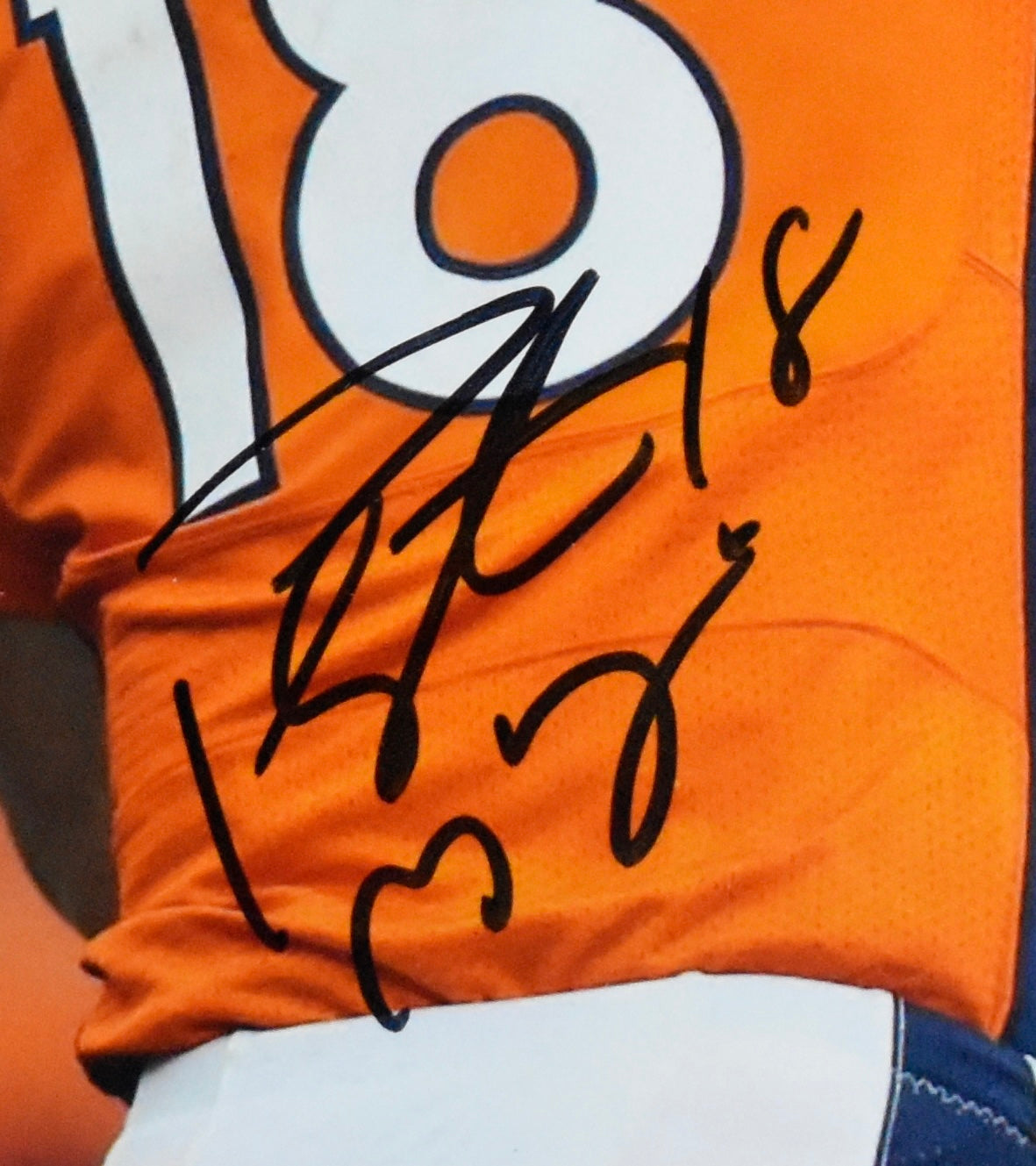 Peyton Manning HOF Signed/Autographed 11x14 Photo Broncos JSA 213920