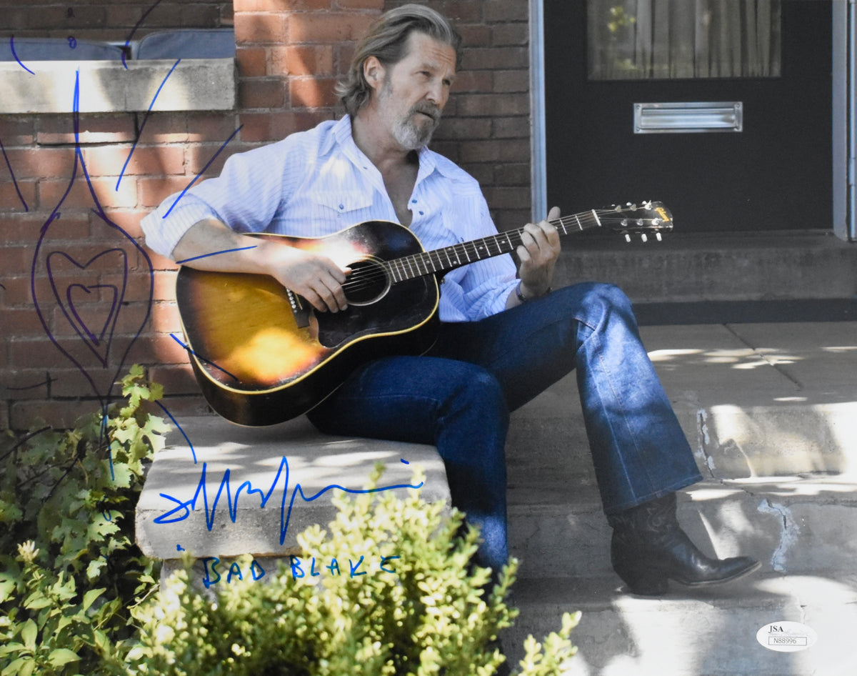 Jeff Bridges Signed/Autographed 11x14 Photo Actor JSA 213922