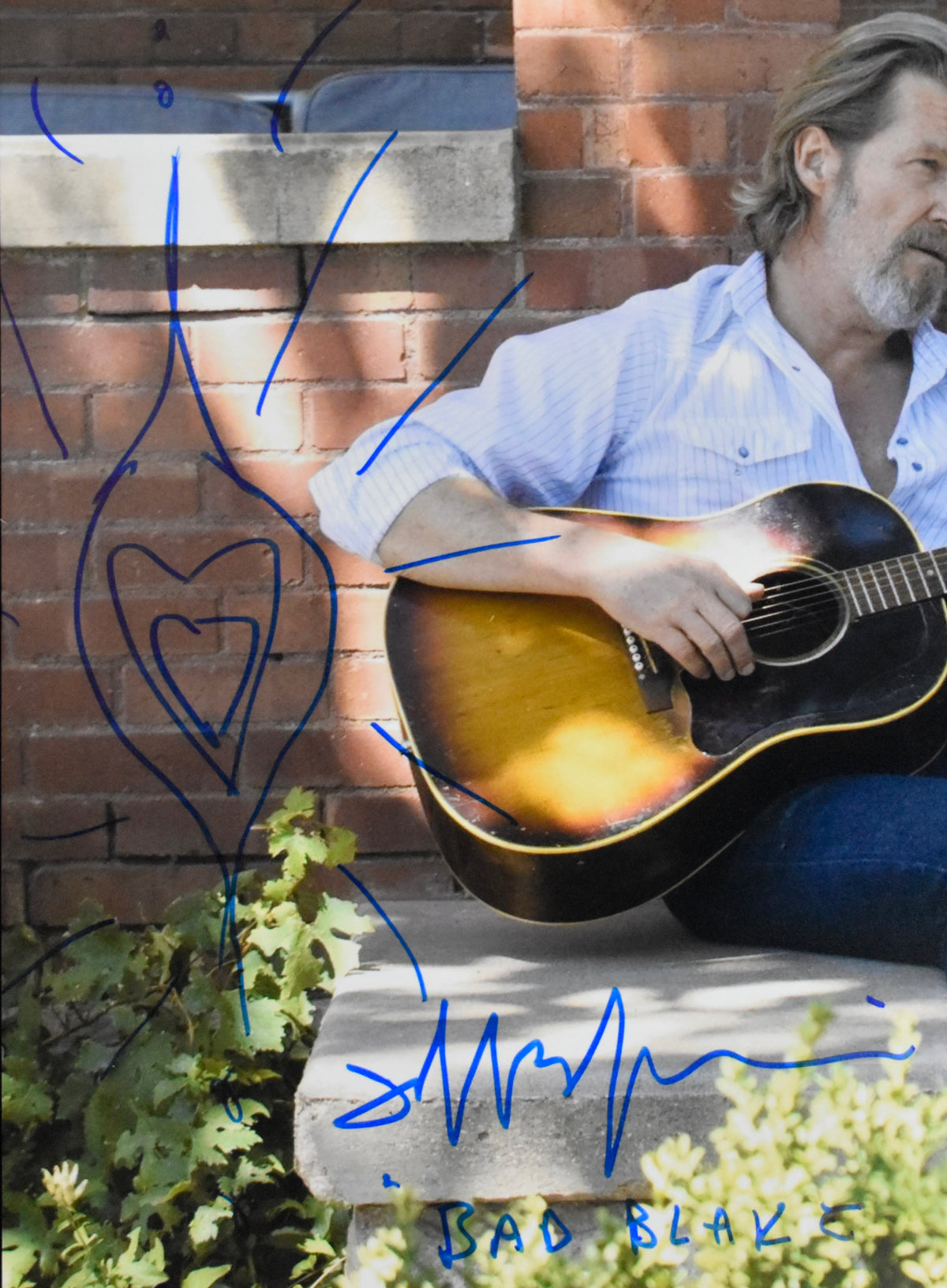 Jeff Bridges Signed/Autographed 11x14 Photo Actor JSA 213922