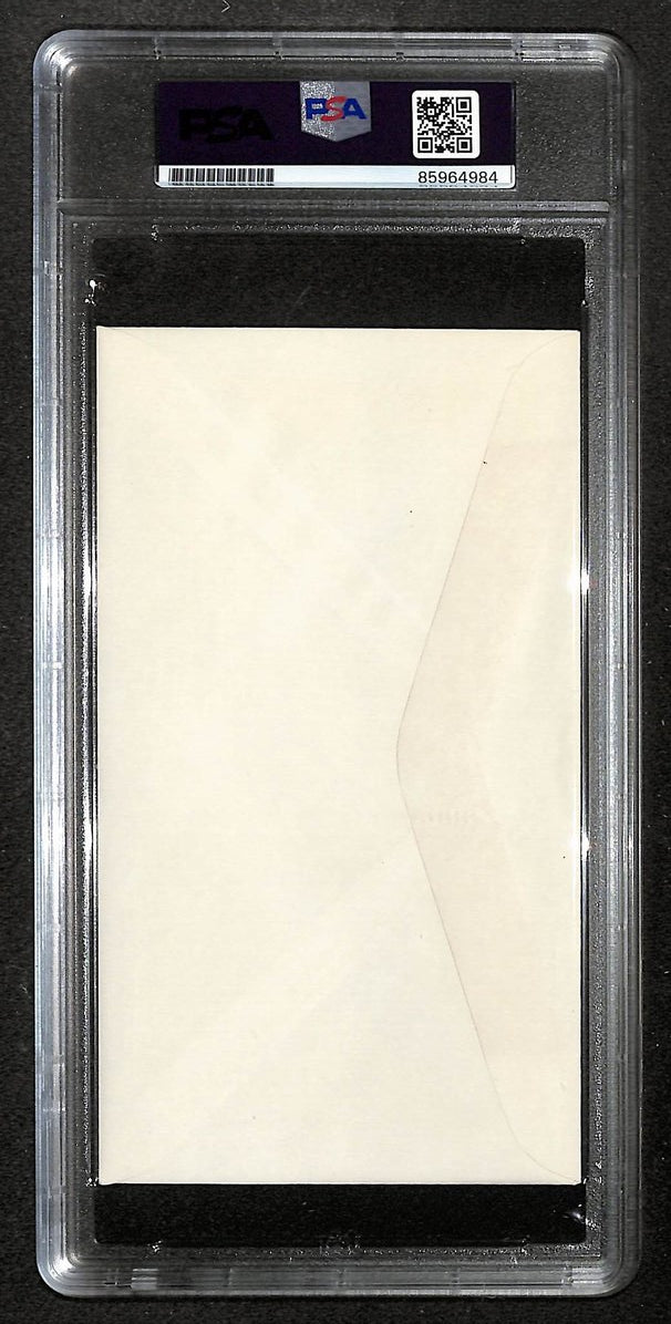 Mickey Mantle HOF Signed/Autographed FDC Envelope Yankees 1979 PSA 213986