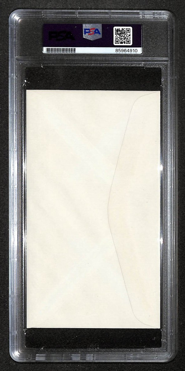 Rickey Henderson HOF Signed/Autographed FDC Envelope Athletics 1982 PSA 213994