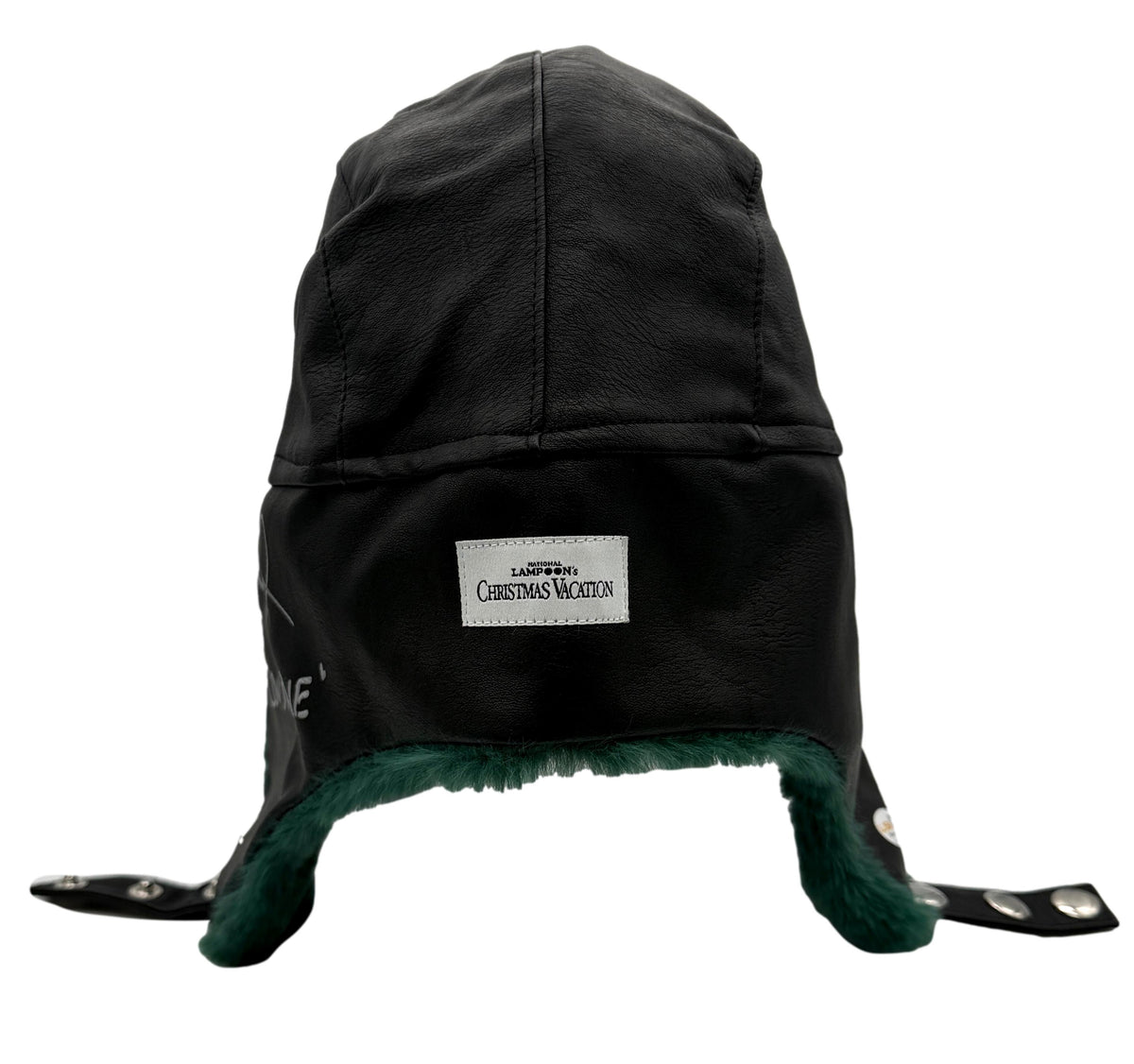 Randy Quaid Autographed Trapper Hat Cousin Eddie "Christmas Vacation" JSA 213861