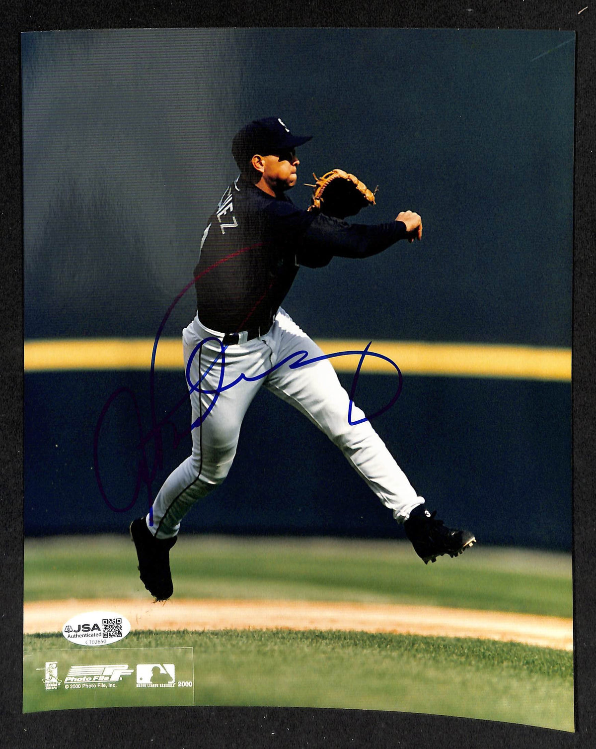 Alex Rodriguez Signed/Autographed 8x10 Photo Mariners JSA 211428