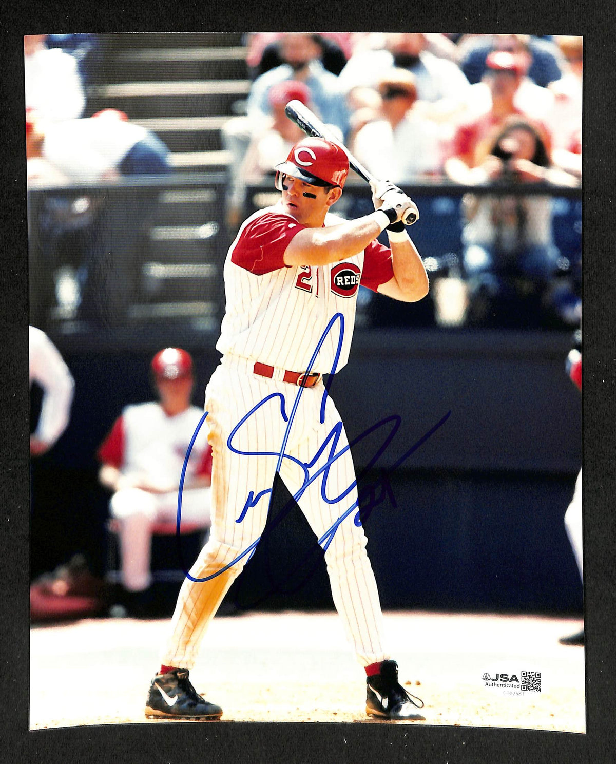 Sean Casey Signed/Autographed 8x10 Photo Reds JSA 214144