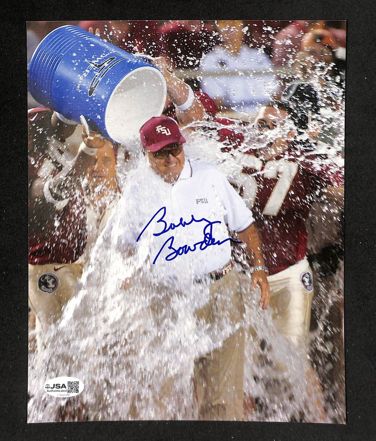 Bobby Bowden Signed/Autographed 8x10 Photo Florida St JSA 214146