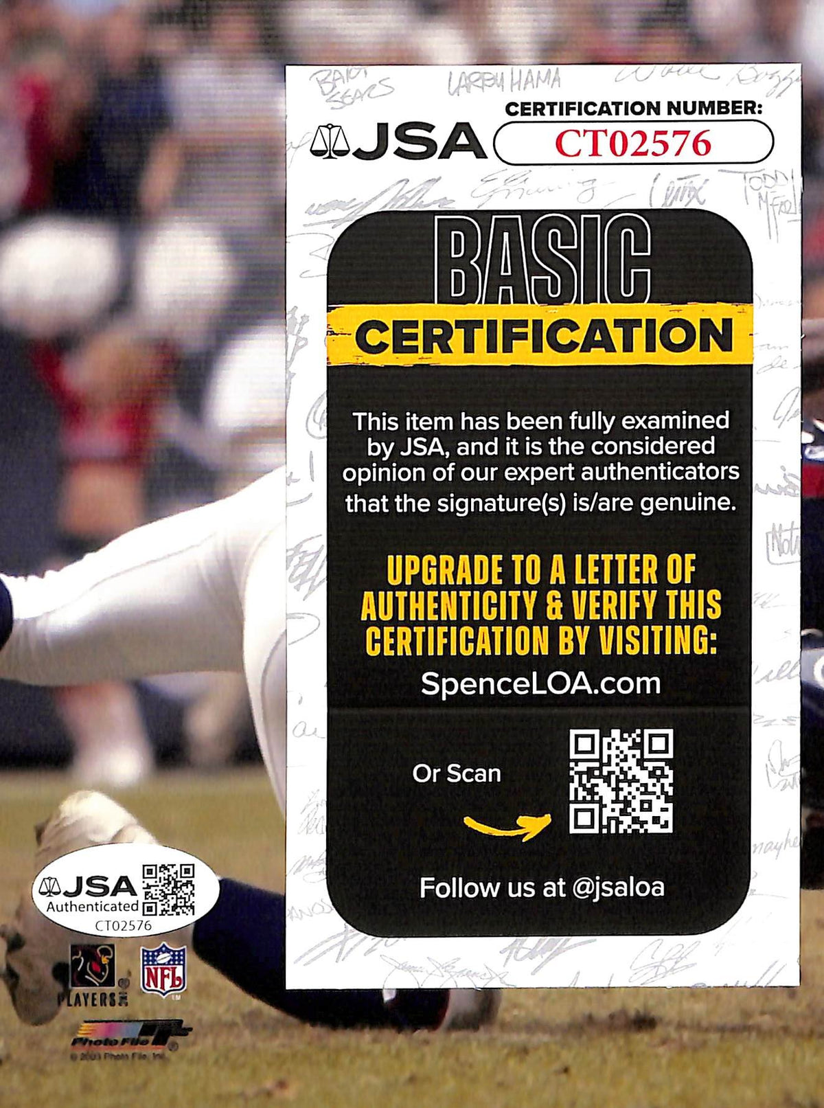 Michael Vick Signed/Autographed 8x10 Photo Falcons JSA 214149