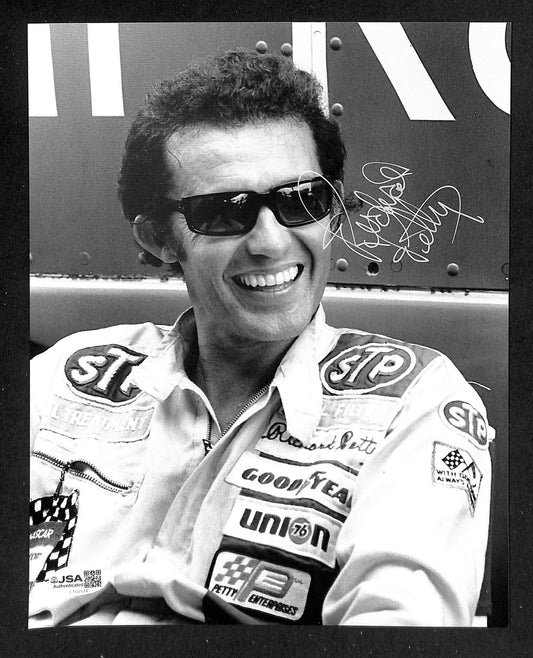 Richard Petty Signed/Autographed 8x10 Photo NASCAR JSA 214151