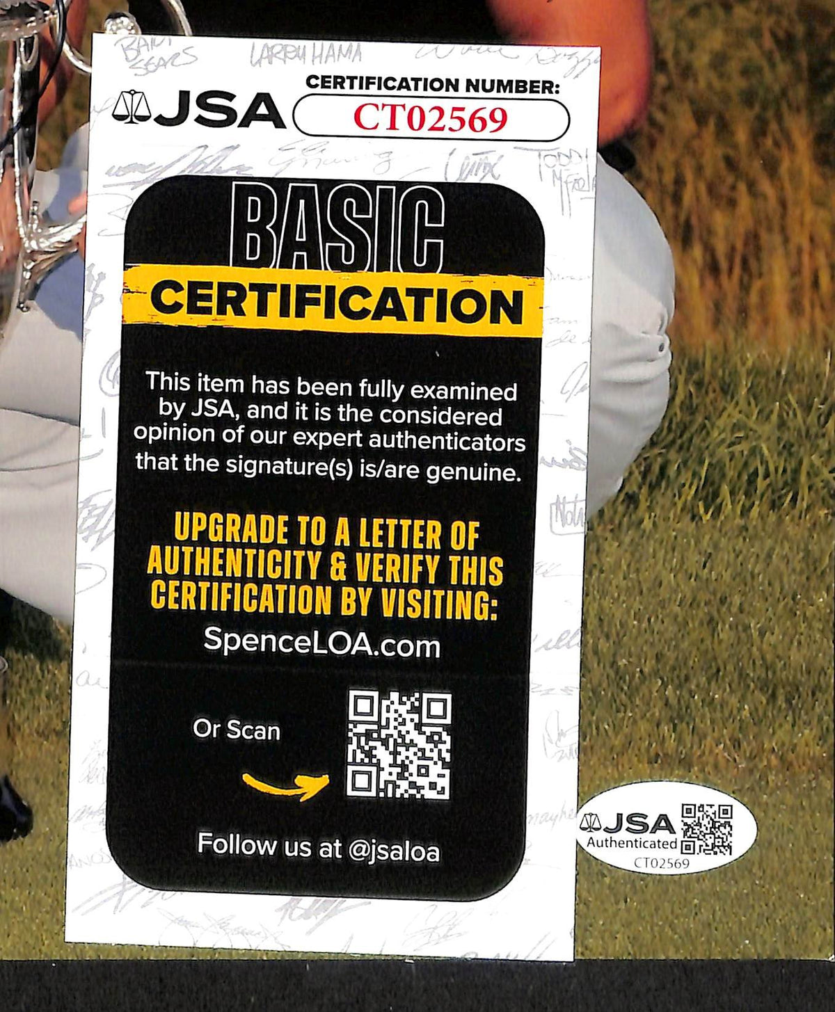 Jason Day Signed/Autographed 8x10 Photo PGA Golf JSA 214156