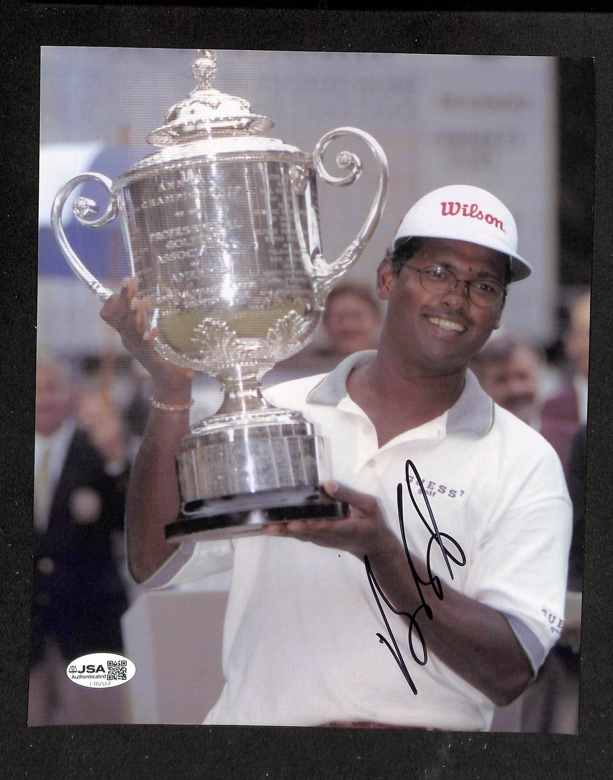 Vijay Singh Signed/Autographed 8x10 Photo PGA Golf JSA 214168