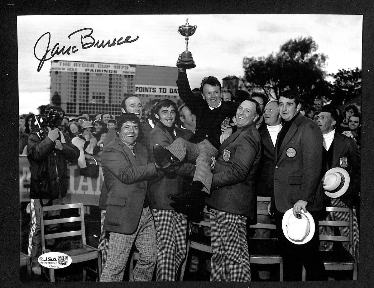 Jack Burke Signed/Autographed 8x10 Photo PGA Golf JSA 214175