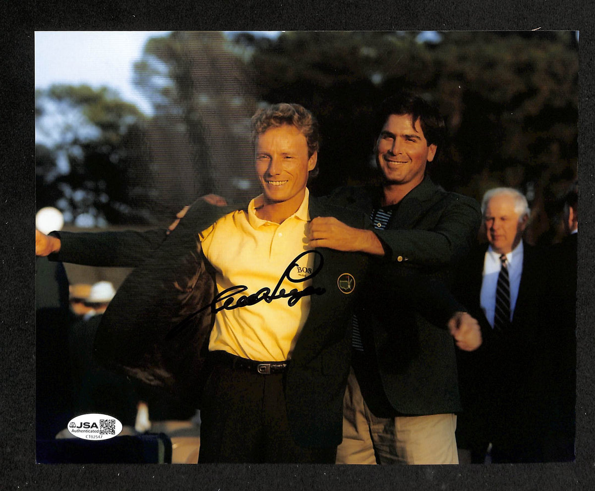 Bernhard Langer Signed/Autographed 8x10 Photo PGA Golf JSA 214178