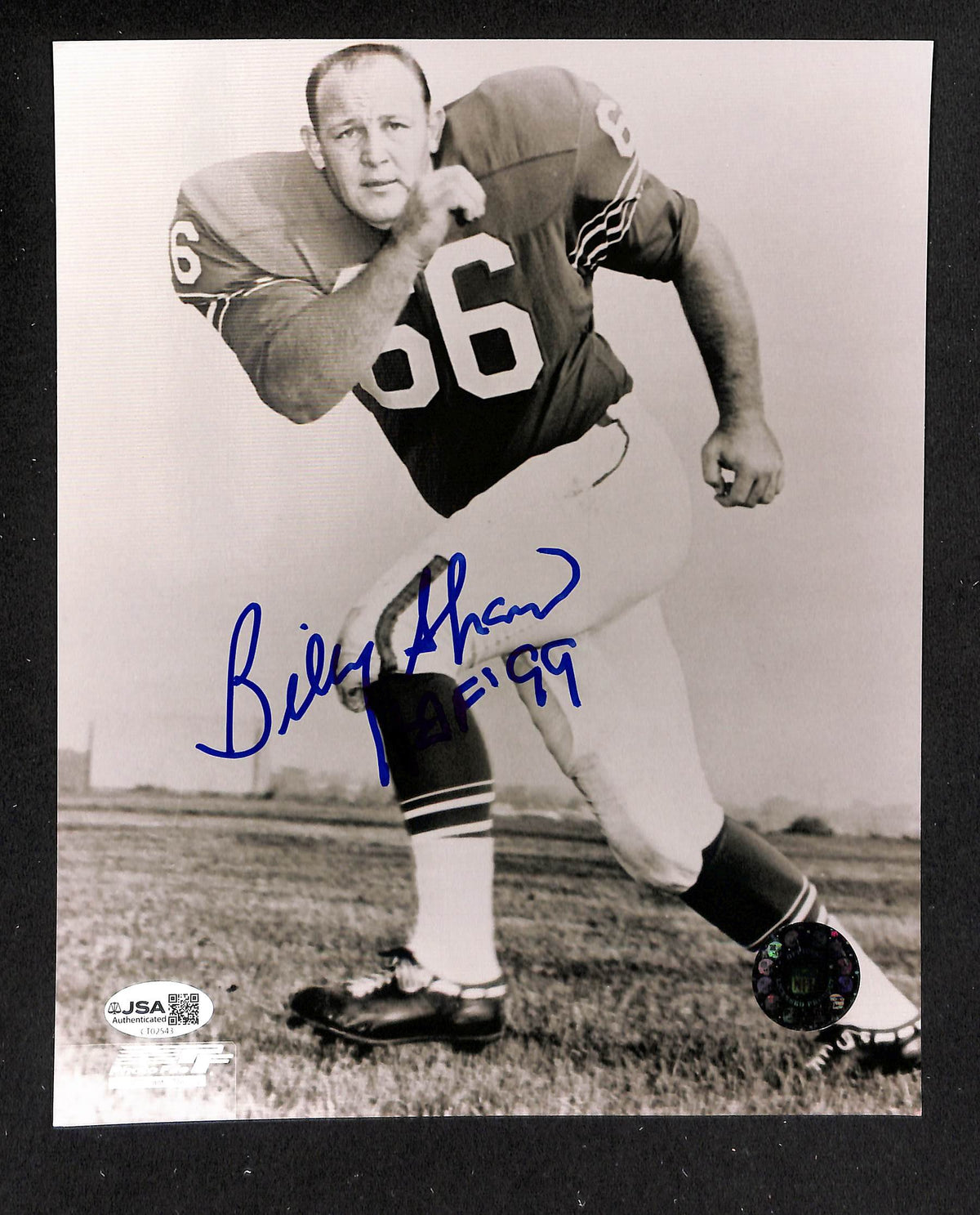 Billy Shaw HOF Signed/Autographed 8x10 Photo Bills JSA 214212