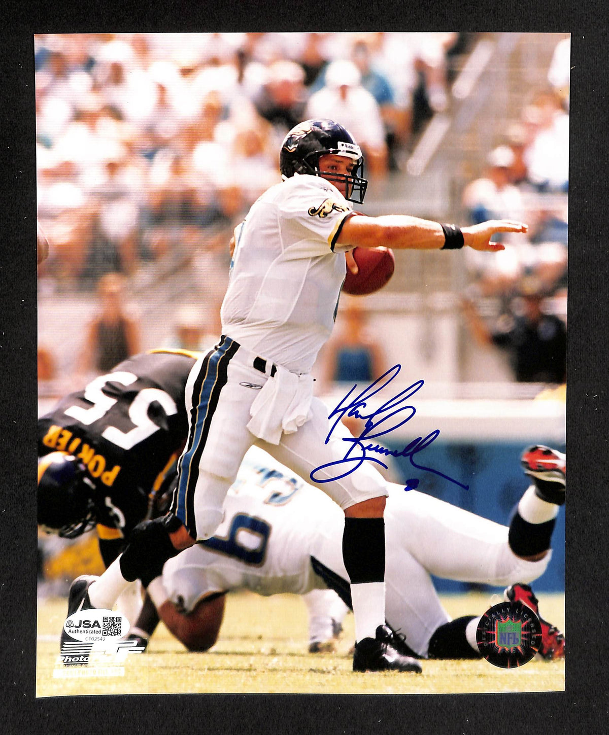 Mark Brunell  Signed/Autographed 8x10 Photo Jaguars JSA 214213