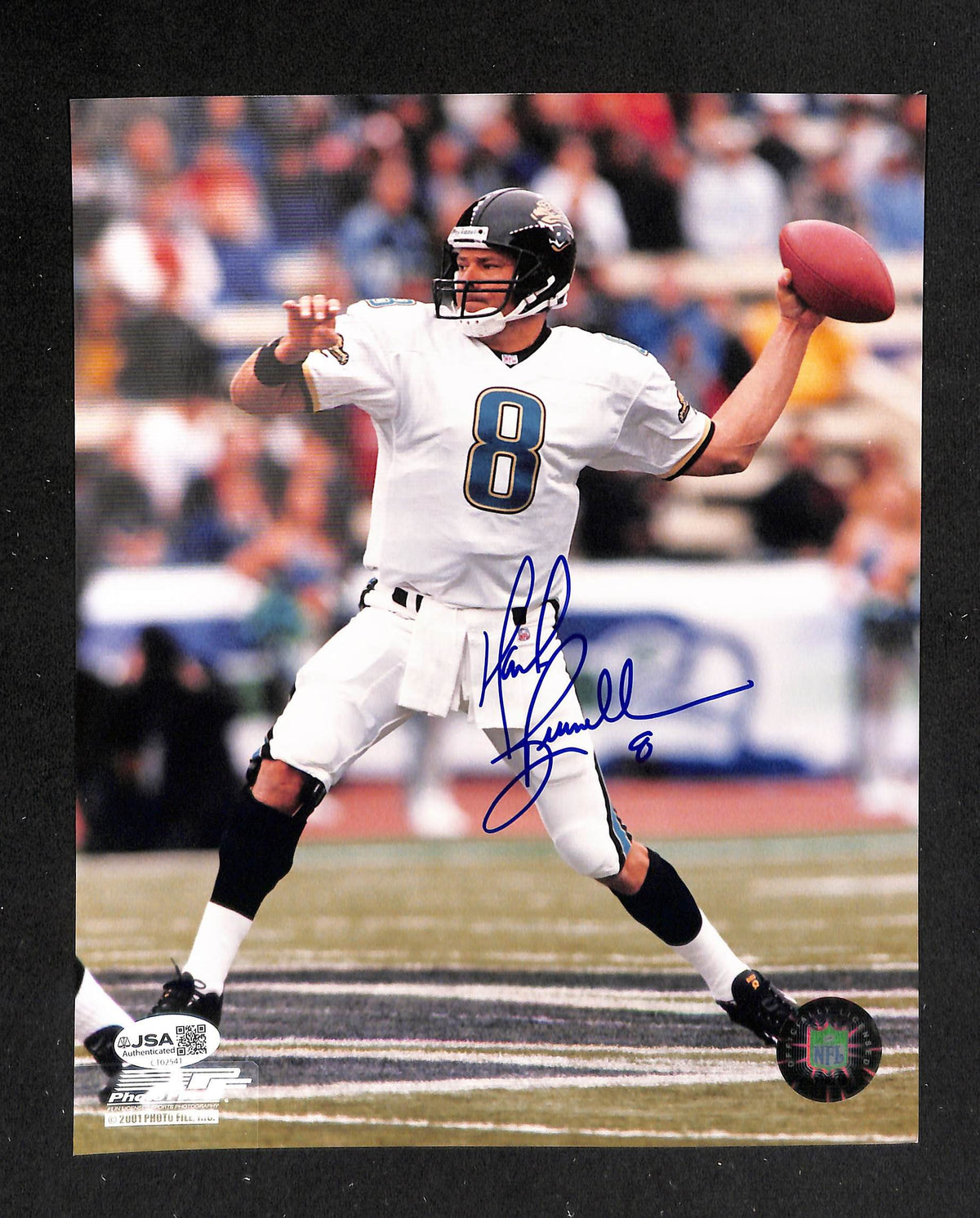 Mark Brunell  Signed/Autographed 8x10 Photo Jaguars JSA 214214
