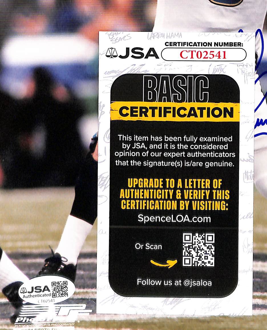 Mark Brunell  Signed/Autographed 8x10 Photo Jaguars JSA 214214