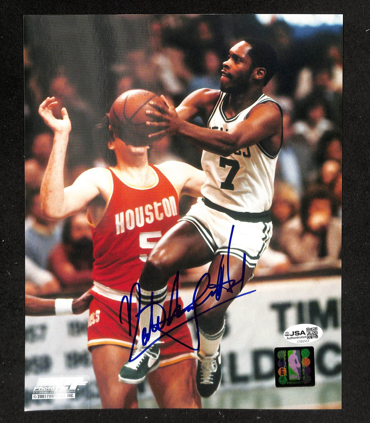 Nate Archibald HOF Signed/Autographed 8x10 Photo Celtics JSA 214238