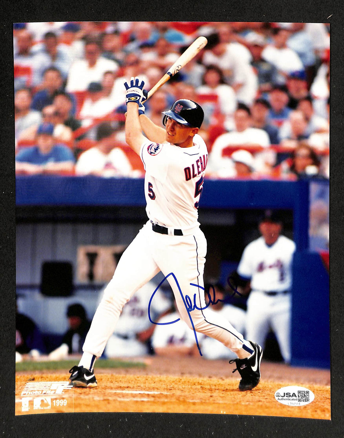 John Olerud Signed/Autographed 8x10 Photo Mets JSA 214241