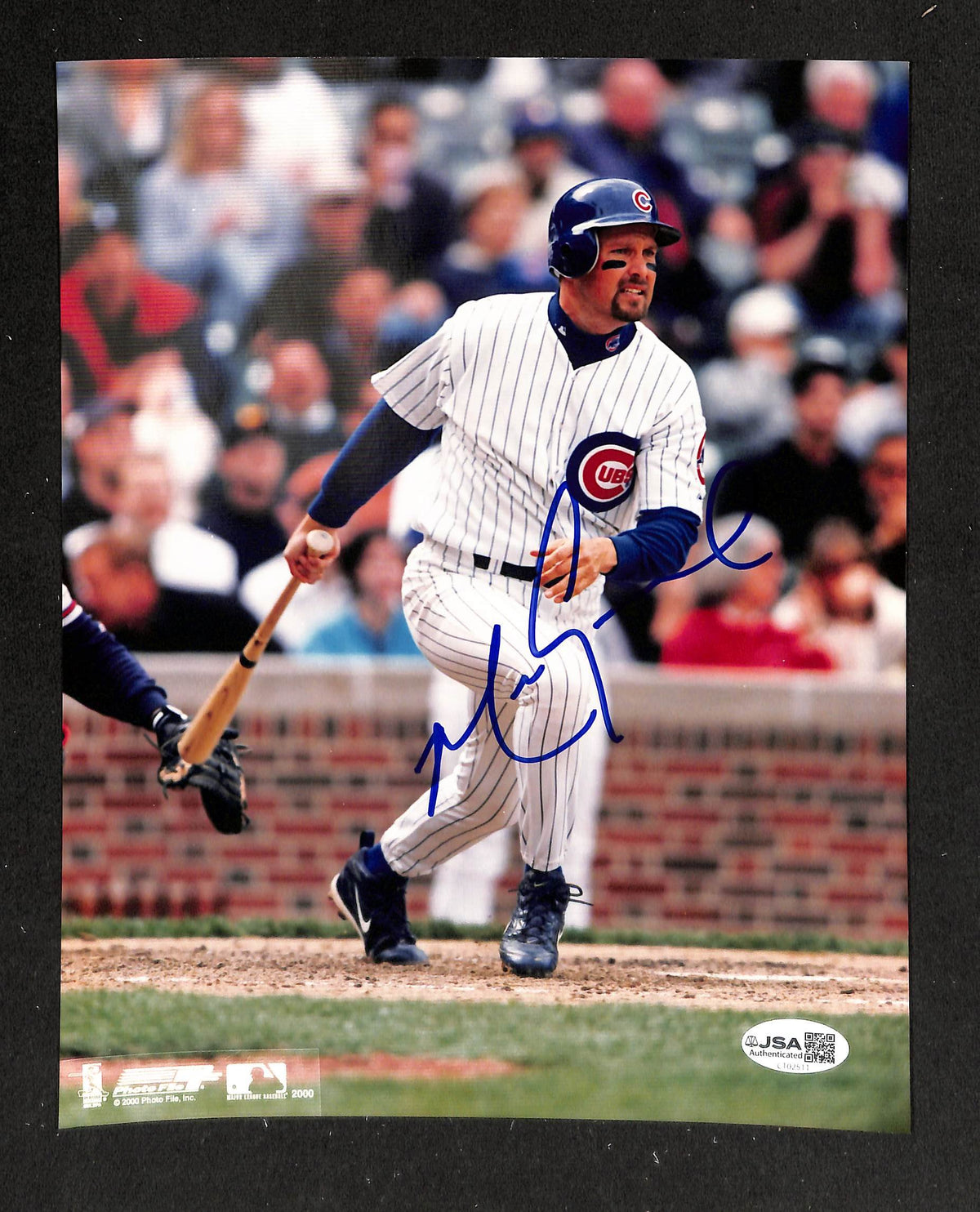 Mark Grace Signed/Autographed 8x10 Photo Cubs JSA 214244