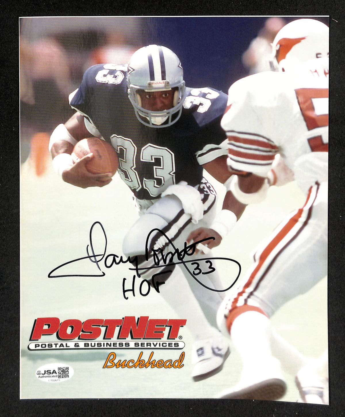 Tony Dorsett HOF Signed/Autographed 8x10 Photo Cowboys JSA 214190