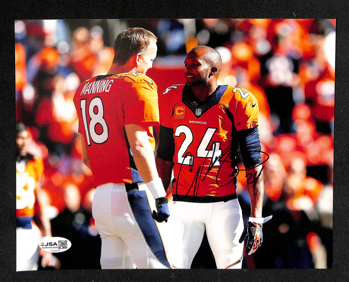 Champ Bailey HOF Signed/Autographed 8x10 Photo Broncos JSA 214195