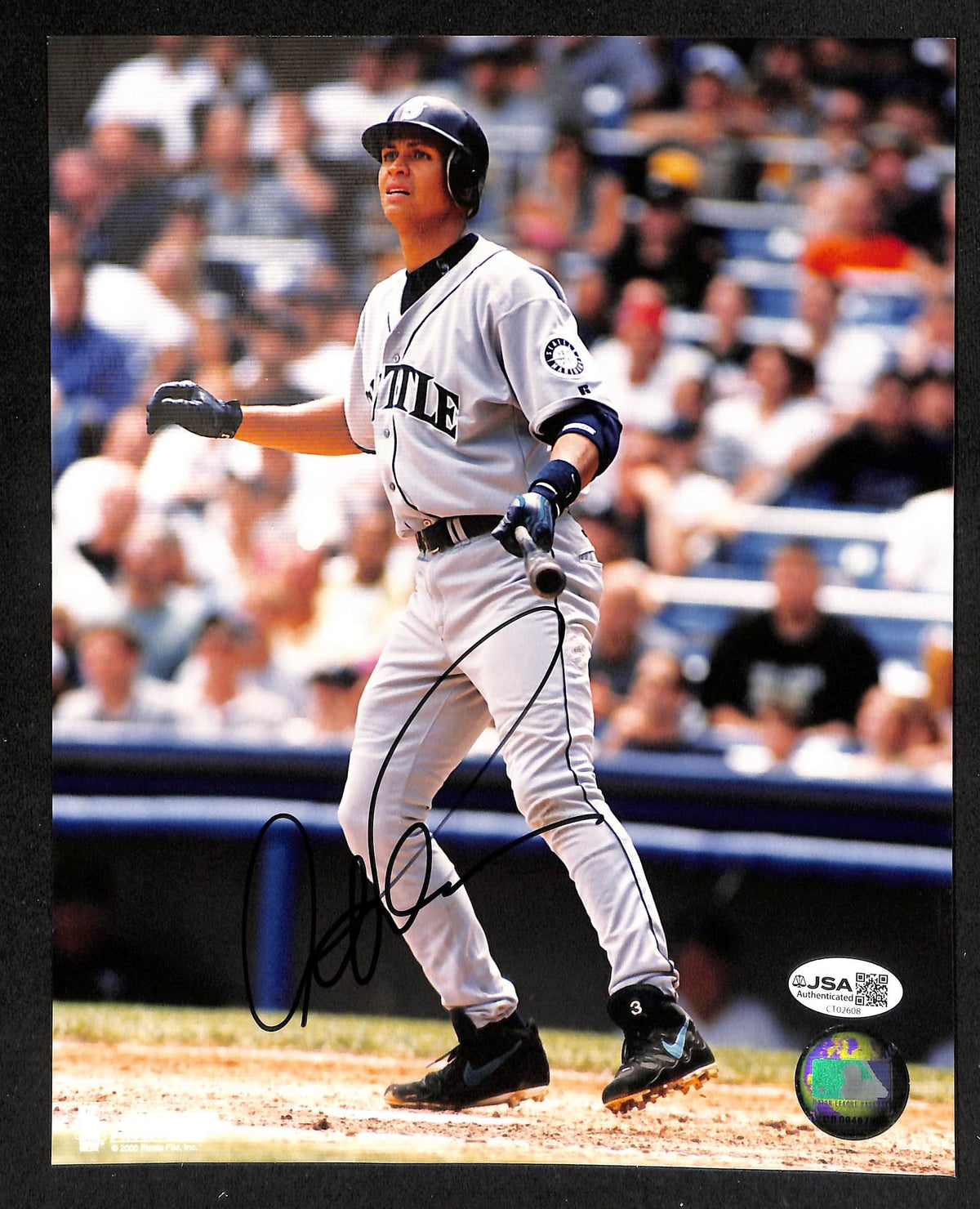 Alex Rodriguez Signed/Autographed 8x10 Photo Mariners JSA 214197