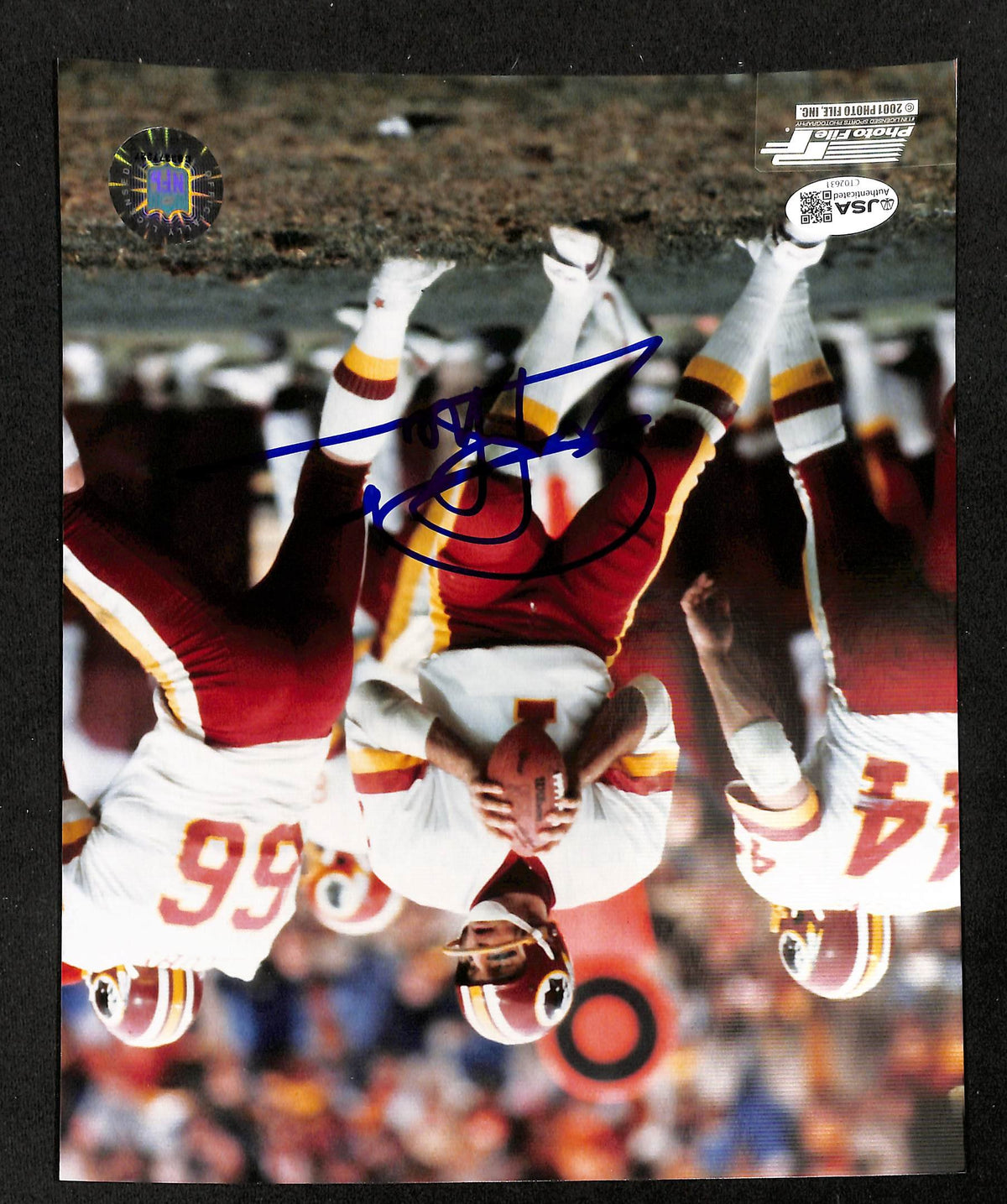 Joe Theismann Signed/Autographed 8x10 Photo Redskins JSA 213879