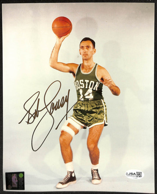 Bob Cousy HOF Signed/Autographed 8x10 Photo Celtics JSA 212787