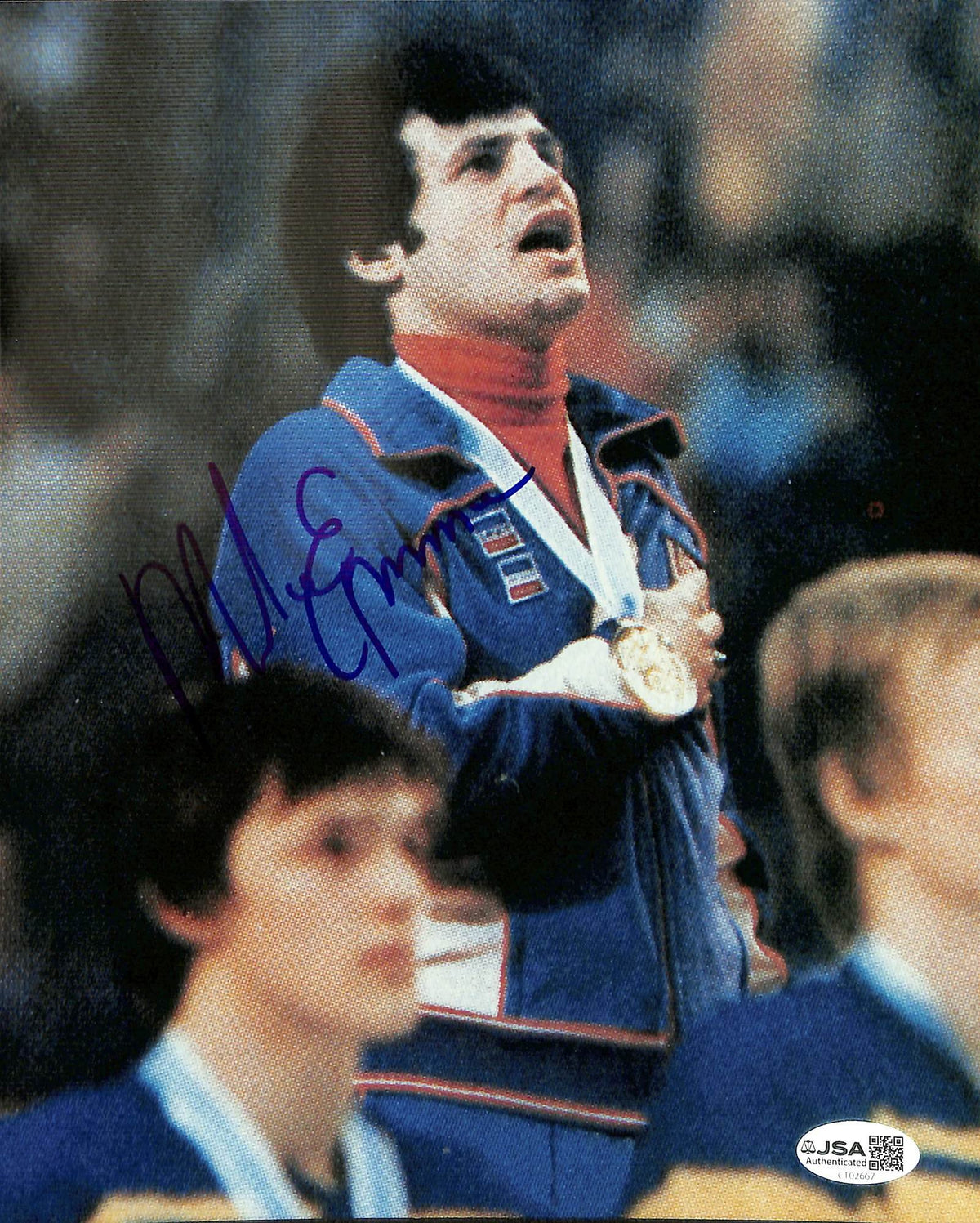 Mike Eruzione Signed/Autographed 8x10 Photo USA Hockey JSA 212788