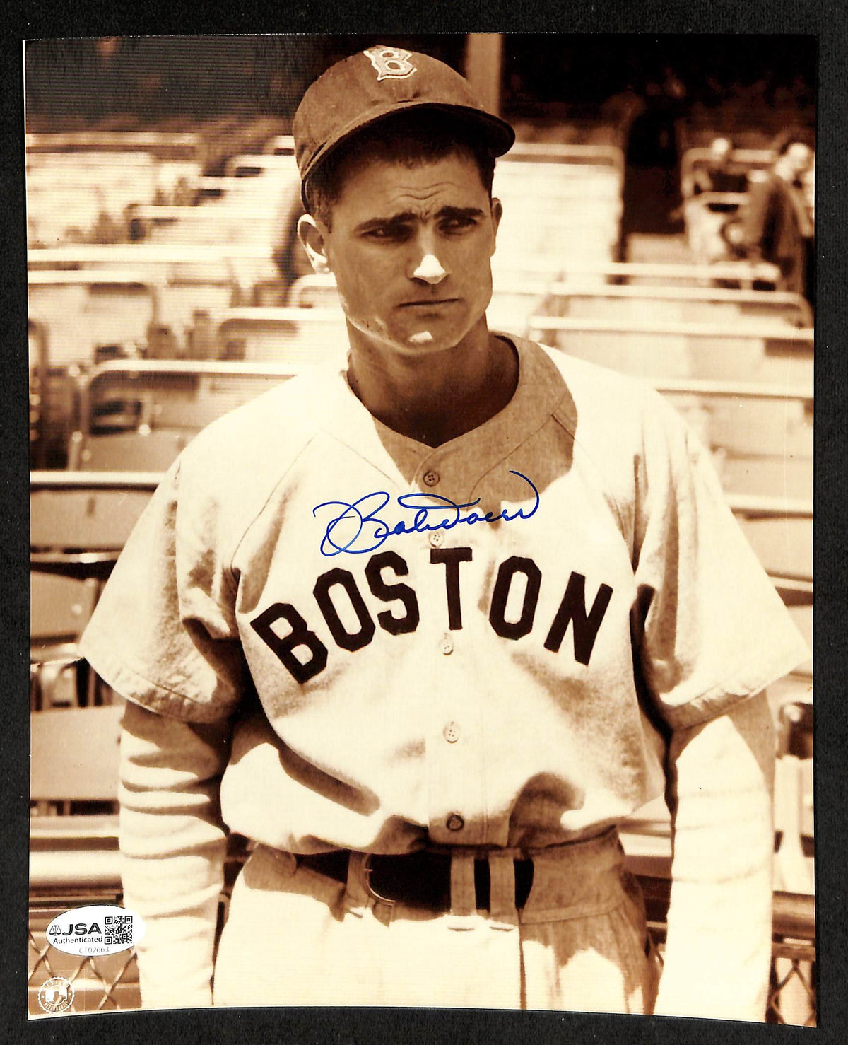 Bobby Doerr HOF Signed/Autographed 8x10 Photo Red Sox JSA 212792
