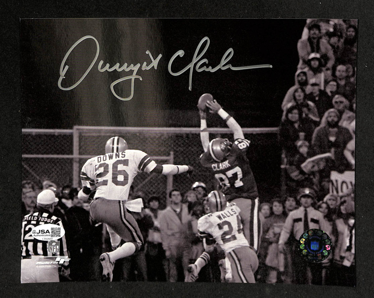 Dwight Clark Signed/Autographed 8x10 Photo 49ers JSA 212795