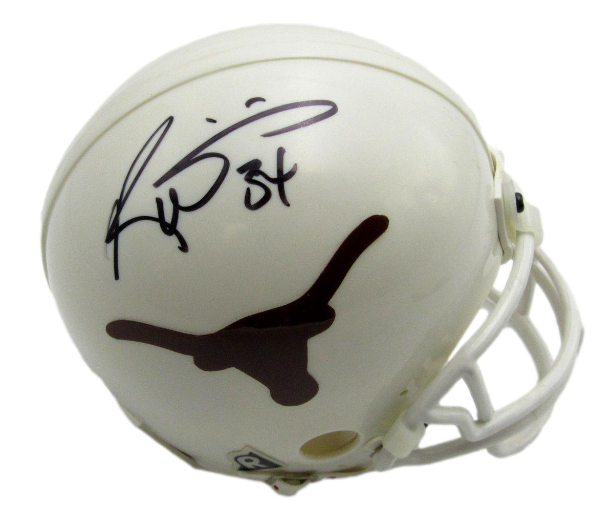 Ricky Williams Signed/Autographed Univ of Texas Mini Football Helmet JSA 213494