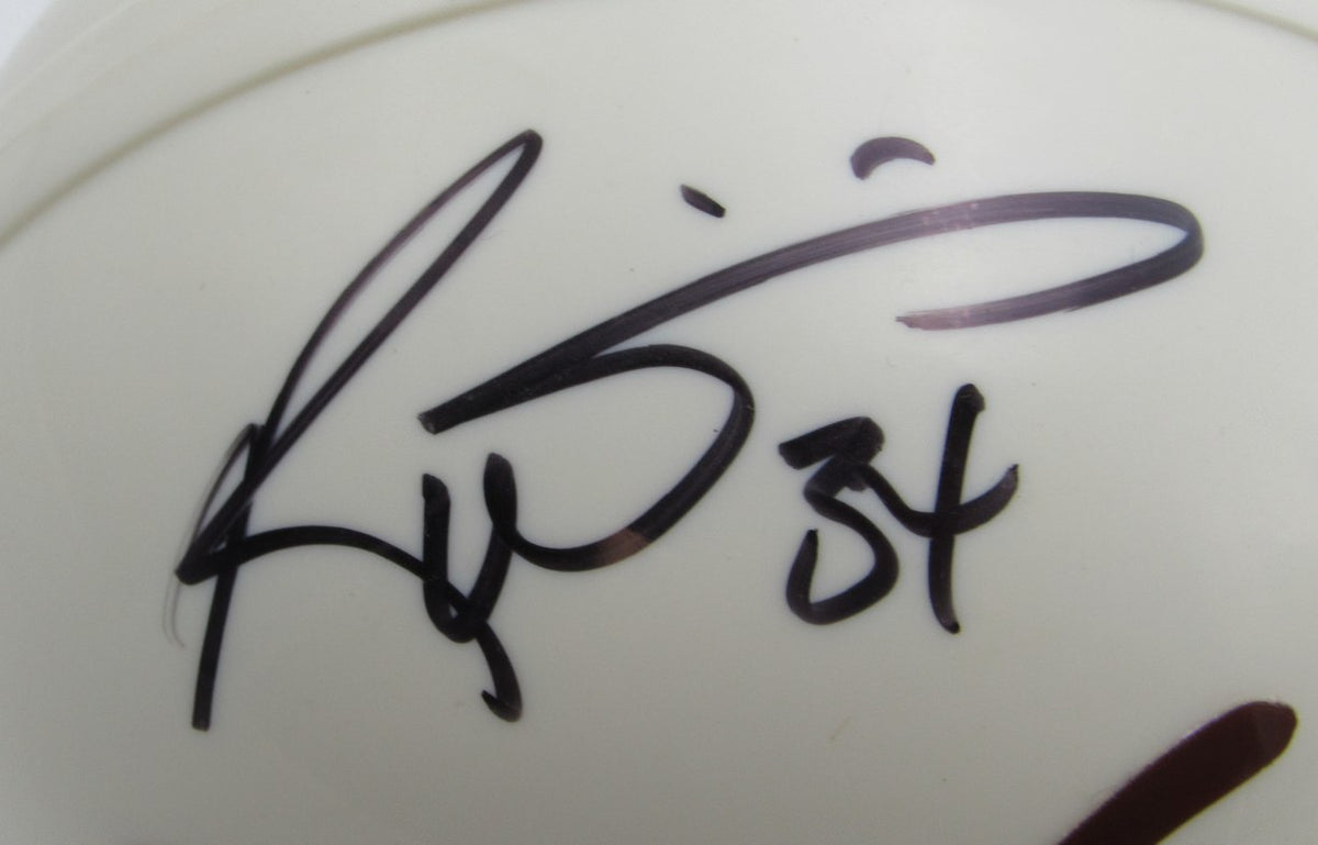 Ricky Williams Signed/Autographed Univ of Texas Mini Football Helmet JSA 213494