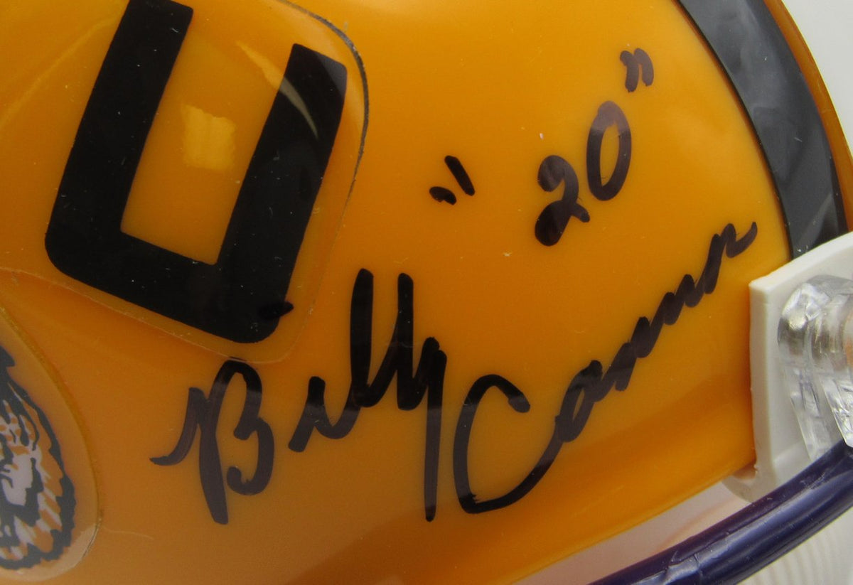 Billy Cannon Signed/Autographed LSU Gold Mini Football Helmet JSA 213499