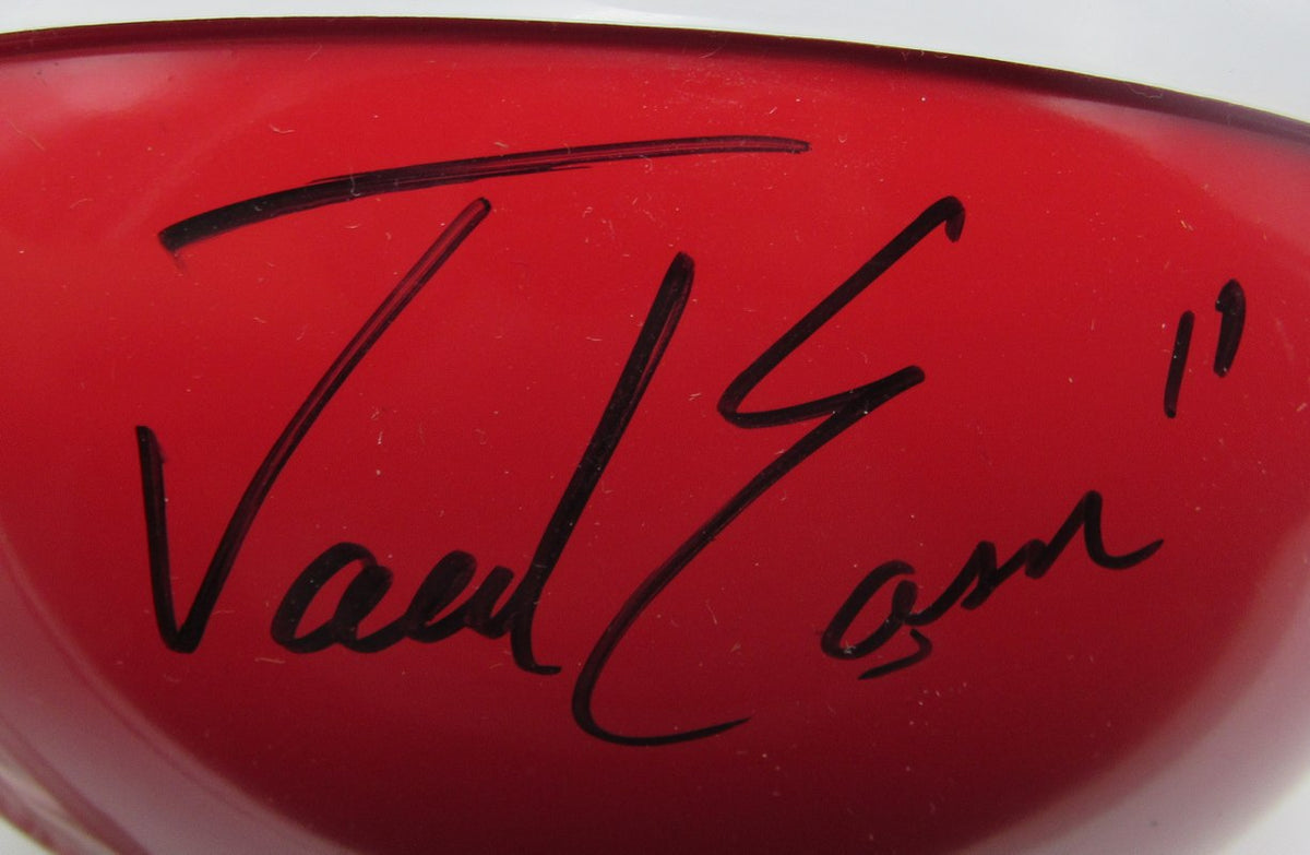 Herschel Walker Signed/Inscribed Georgia Red Mini Football Helmet JSA 213501