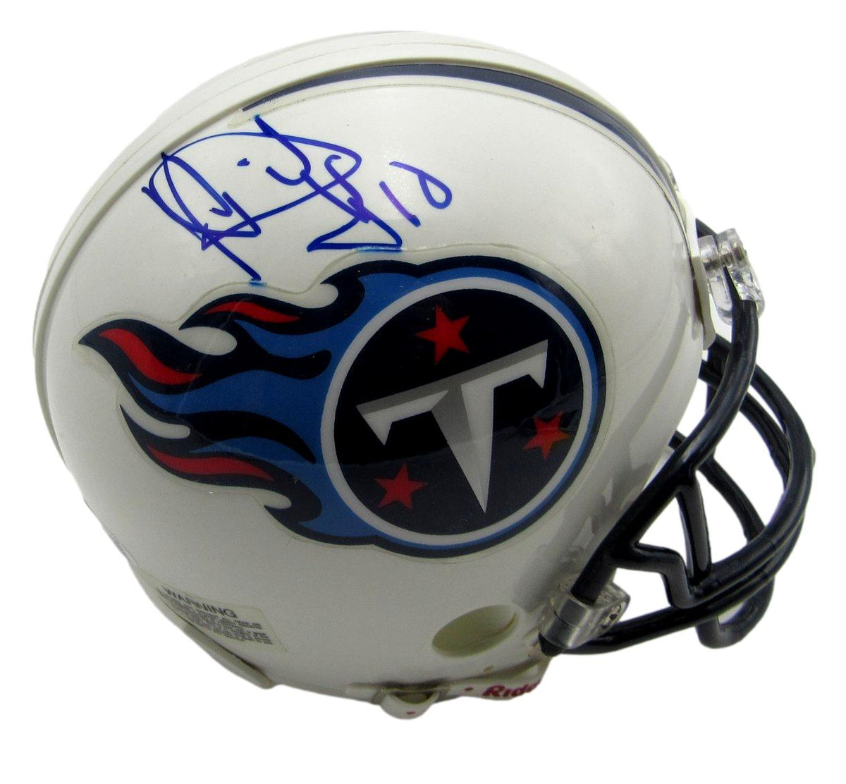 Vince Young Signed/Autographed Tennessee Titans Mini Football Helmet JSA 213503