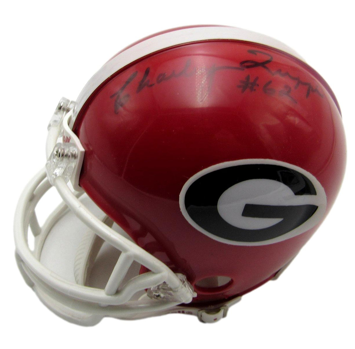Charley Trippi Signed/Autographed Georgia Red Mini Football Helmet JSA 213504
