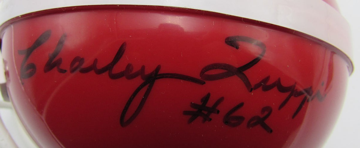 Charley Trippi Signed/Autographed Georgia Red Mini Football Helmet JSA 213504